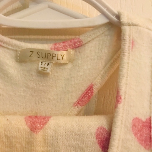 Heart Print Tank and Shorts Set - Picture 2 of 2